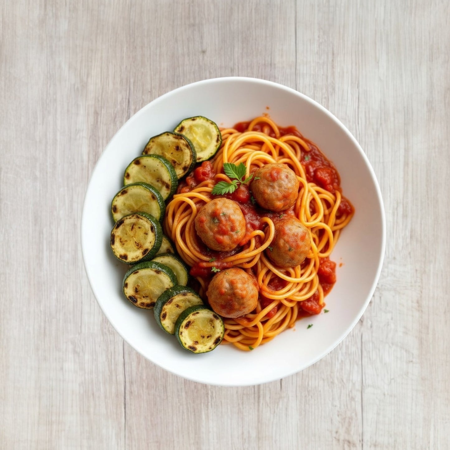 Spaghetti and Meatballs