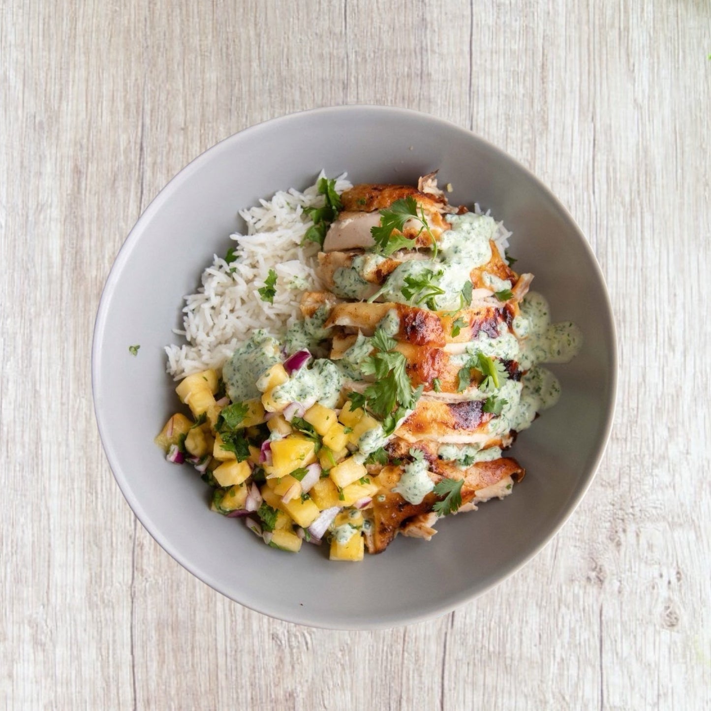 Chicken with Pineapple Salsa