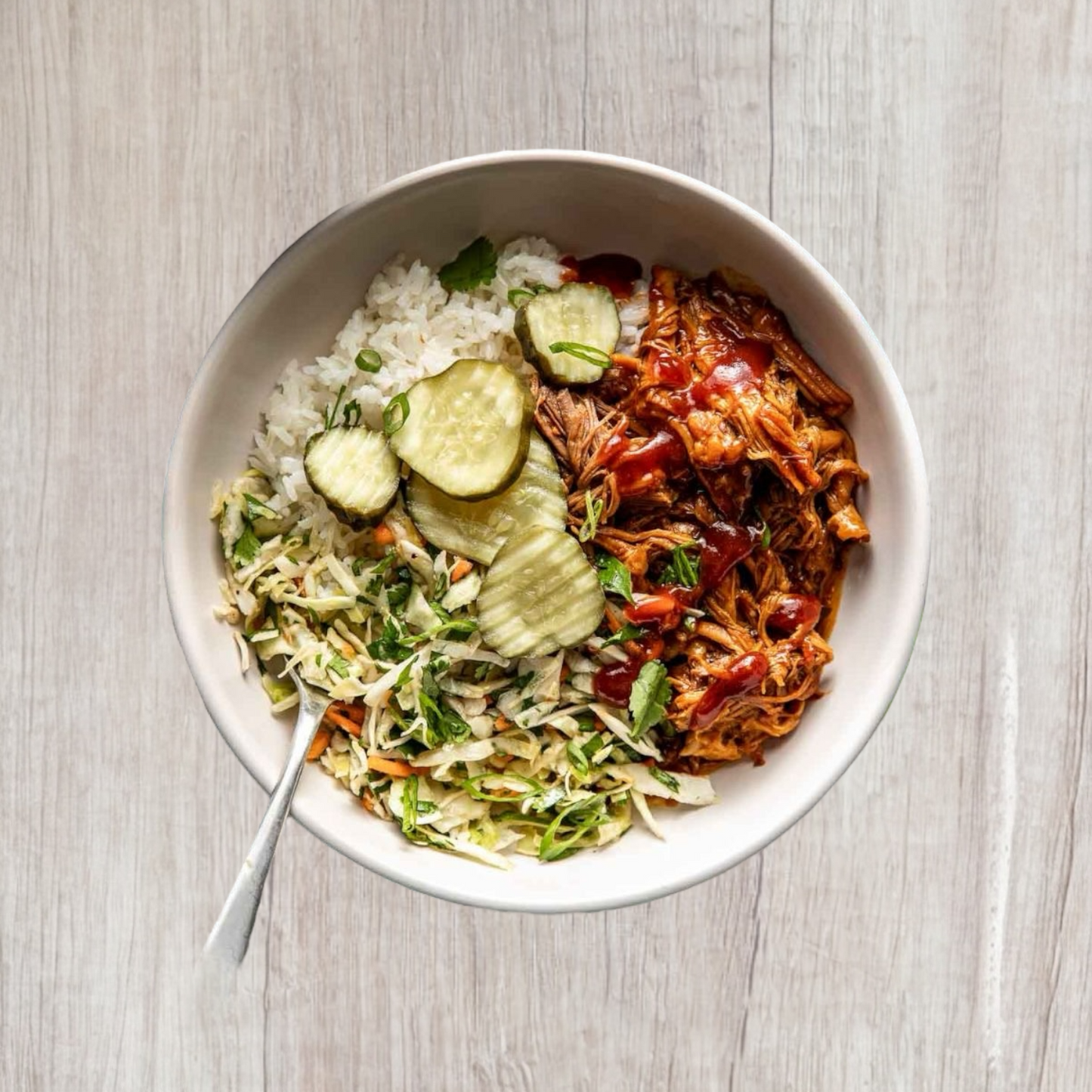 BBQ Pulled Pork Bowls