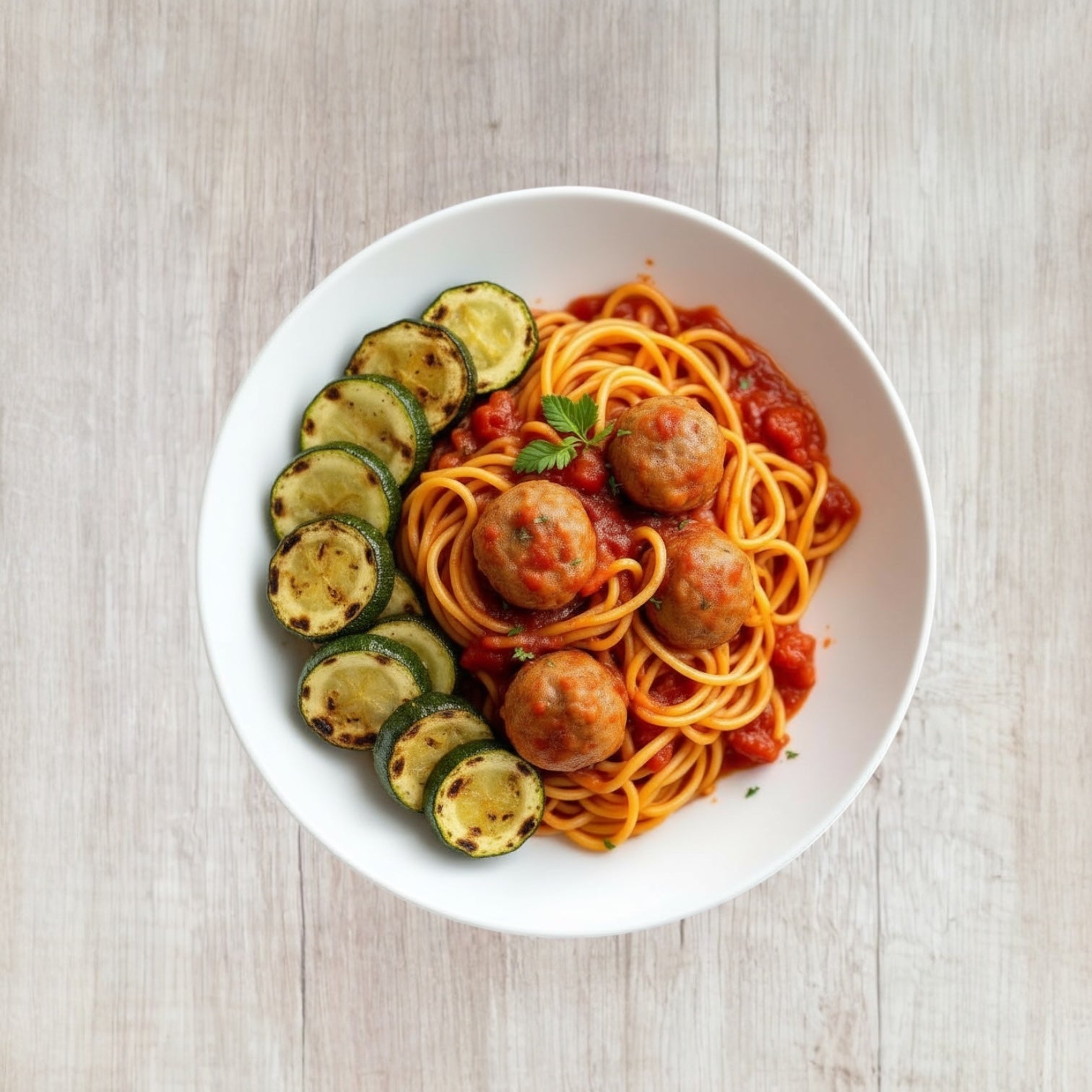 Spaghetti and Meatballs