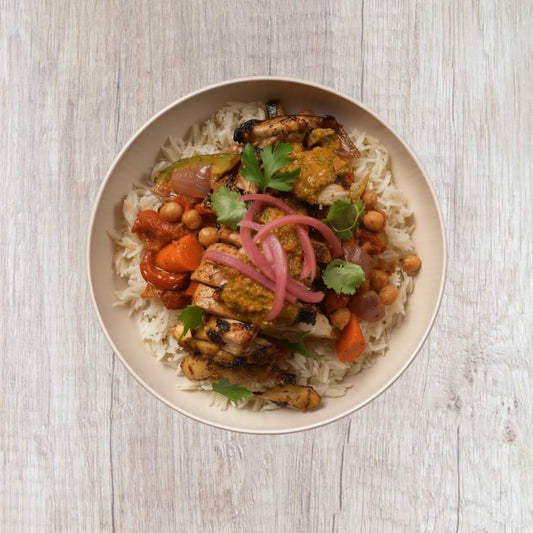 Red Chimichurri Chicken Bowl