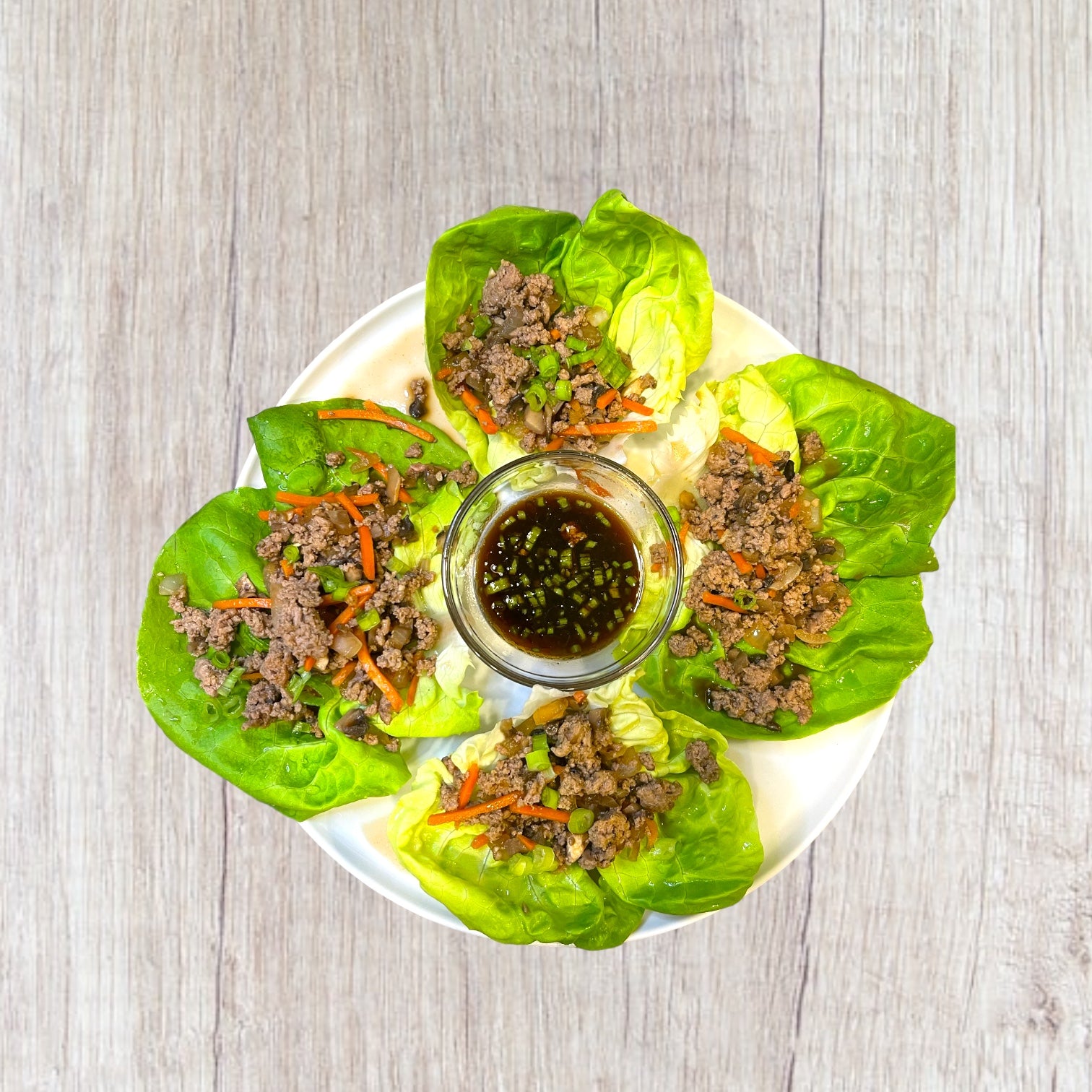 asianlettucewrapsplated