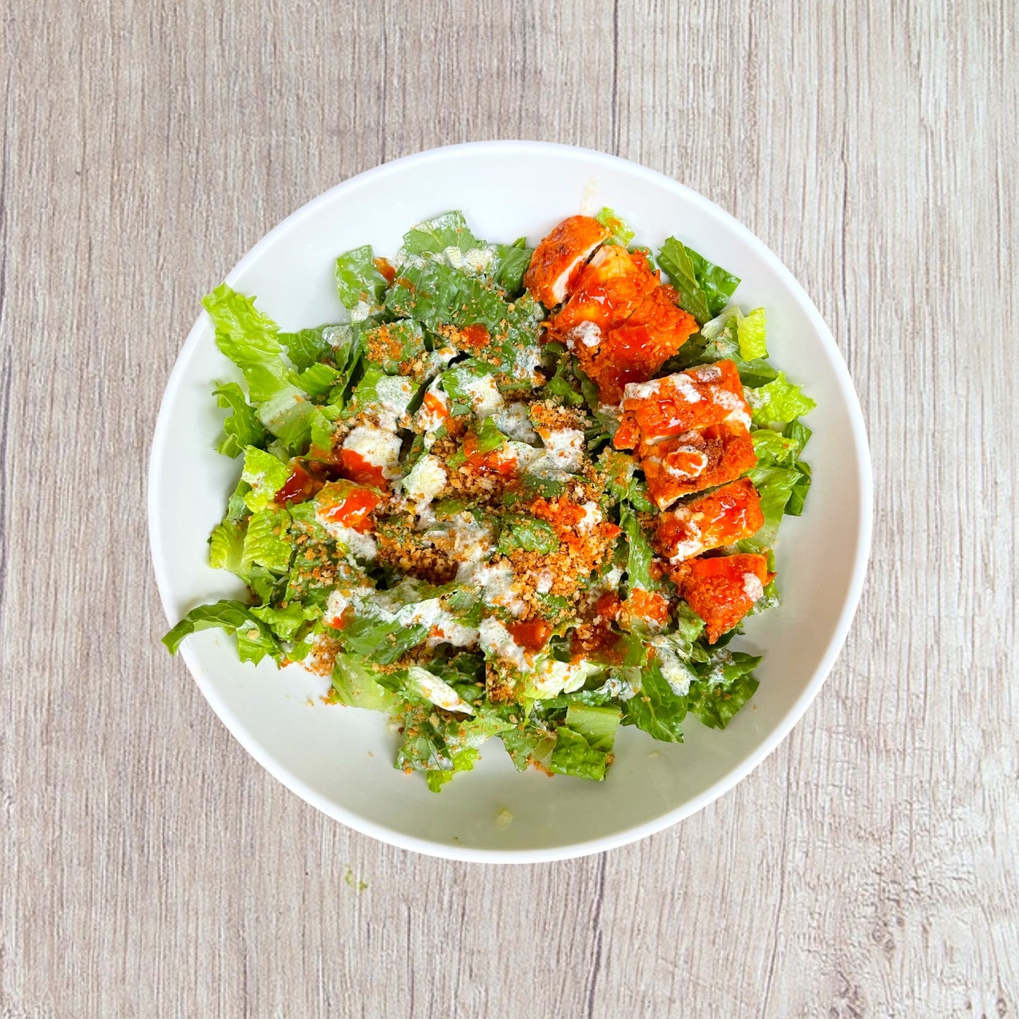 Buffalo Chicken Caesar Salad