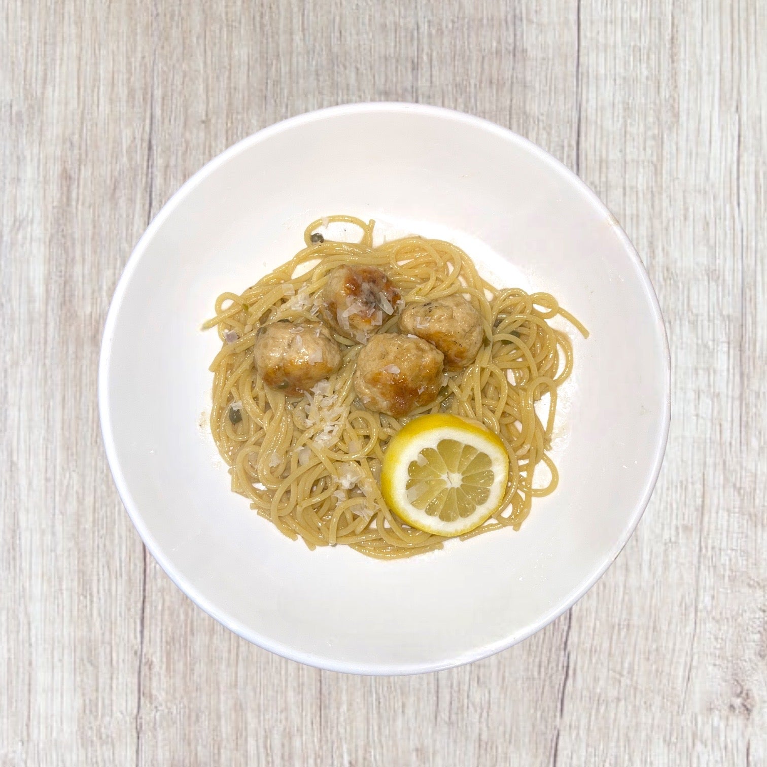 Chicken Piccata Meatballs
