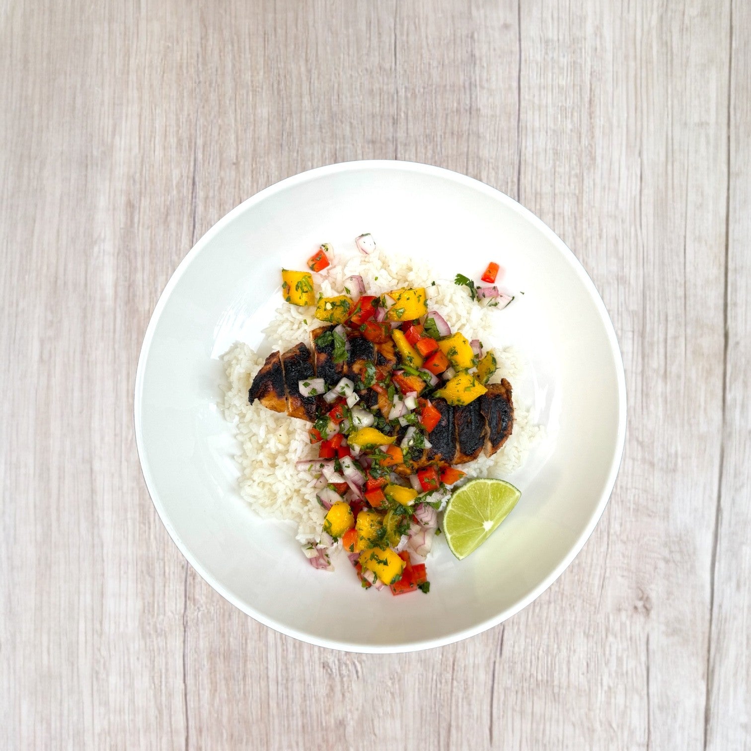 Chipotle Lime Grilled Chicken with Mango Salsa