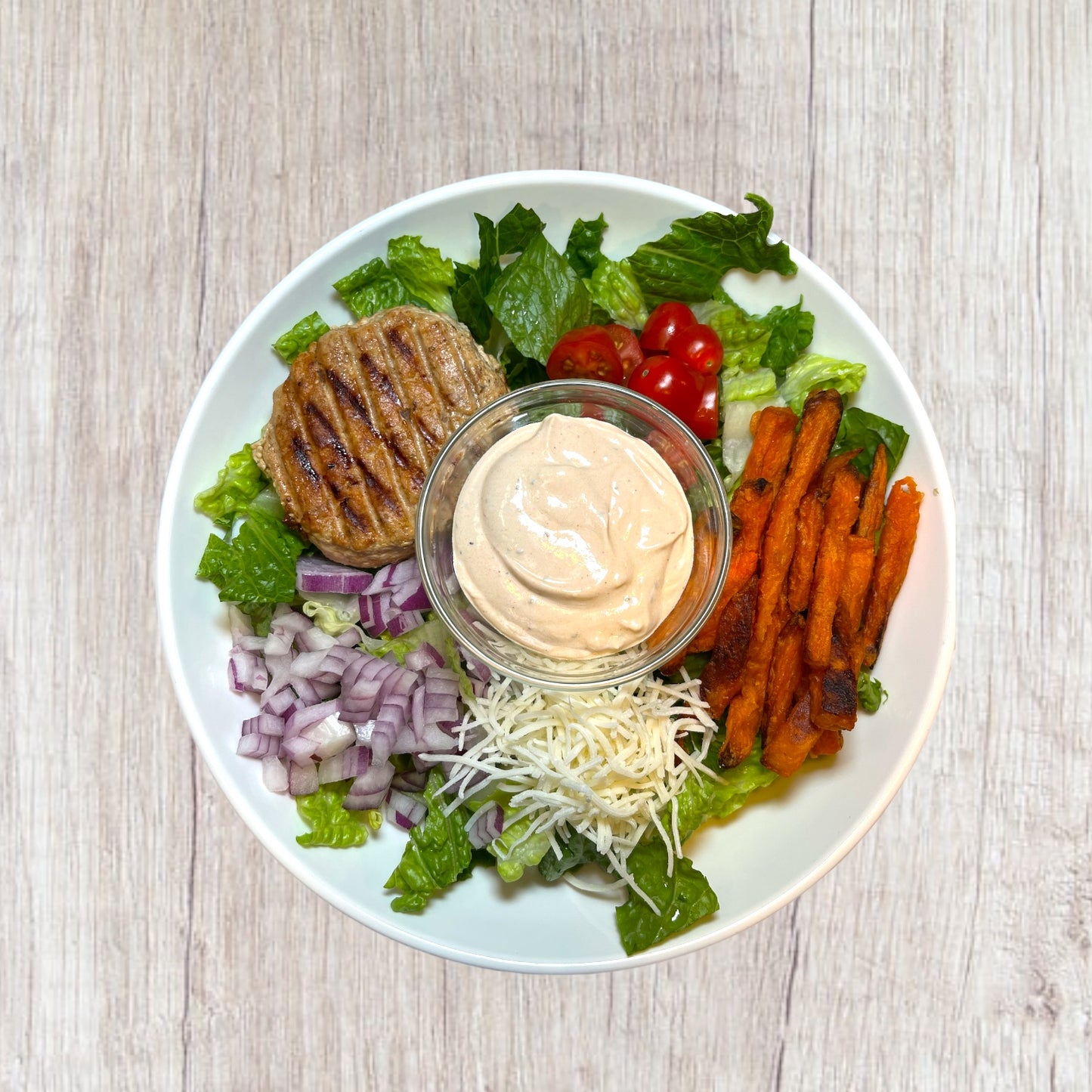 Chipotle Turkey Burger Bowl