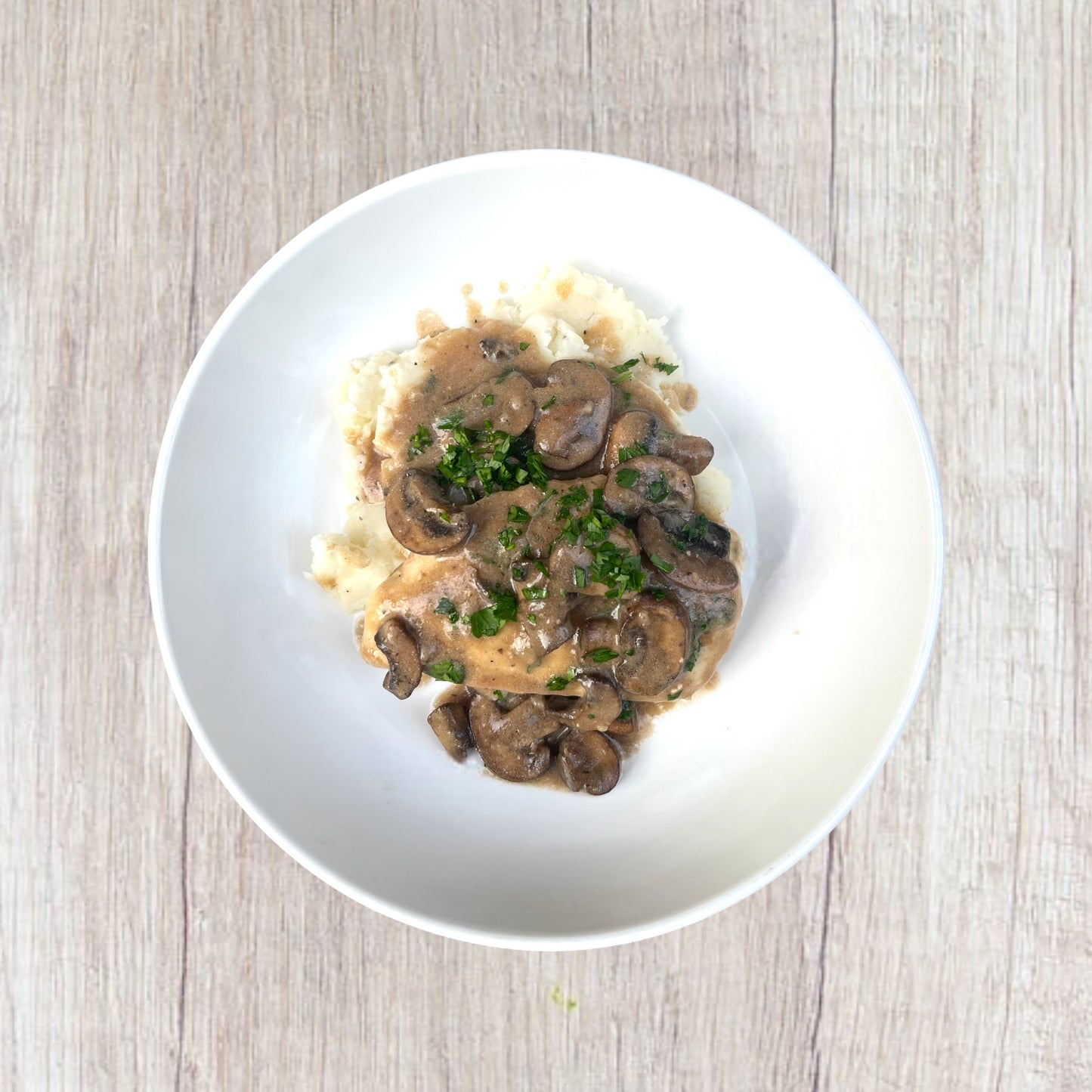 Creamy Balsamic Chicken and Mushrooms